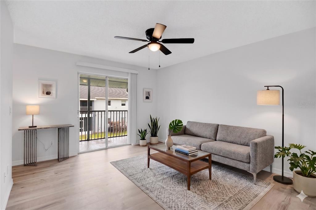 Virtually Staged - Living Room