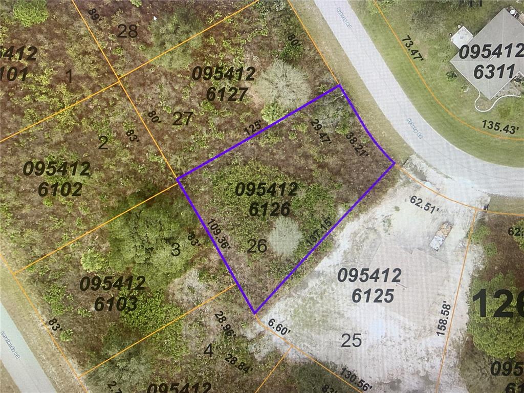 Property for sale at LOT 26 NYBERG ROAD, NORTH PORT, FL, 34291