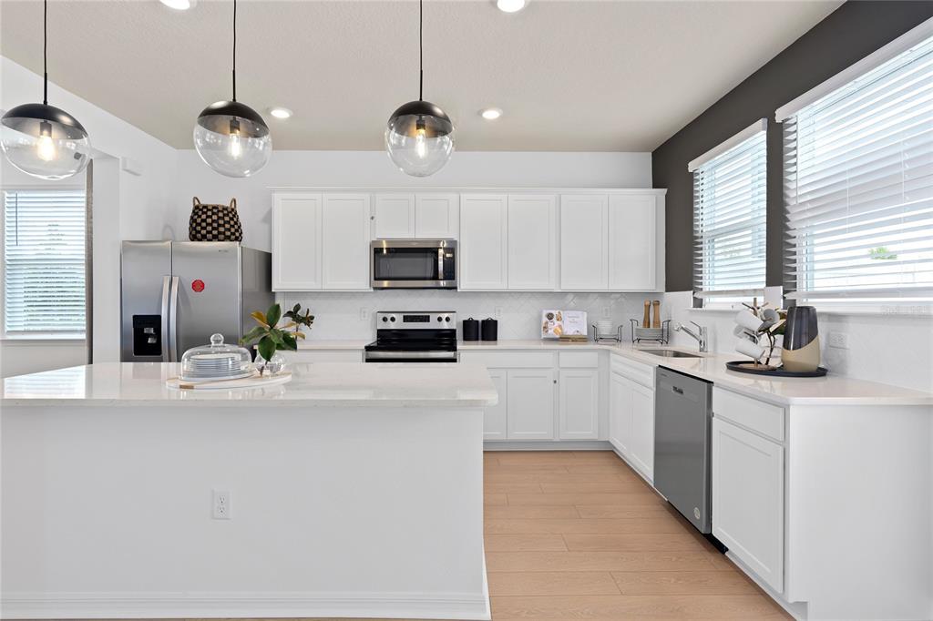 Model Home Design Only. Pictures and furnishings are for illustrative purposes only. Elevations, colors and options may vary. Furniture is for model home staging only.