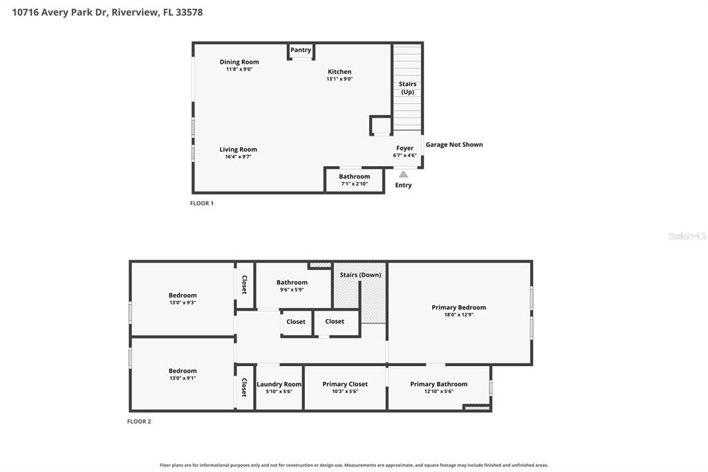 Property for sale at 10716 AVERY PARK DRIVE, RIVERVIEW, FL, 33578