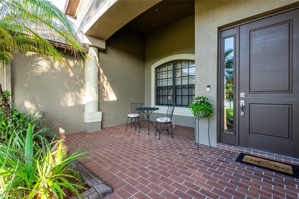 front porch area