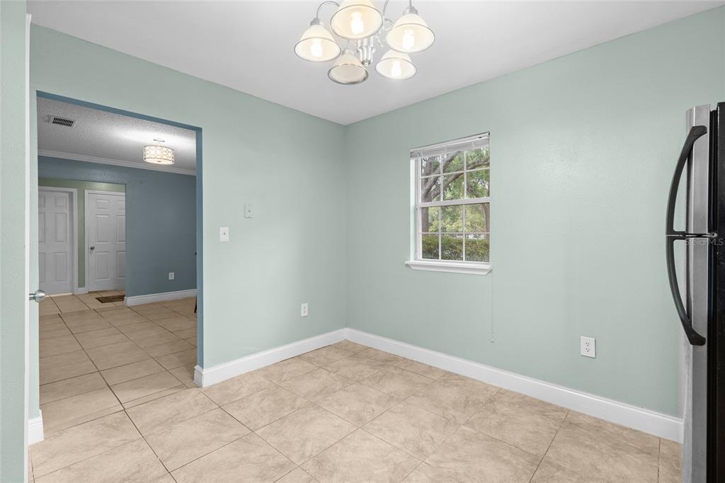 Space in kitchen for a table