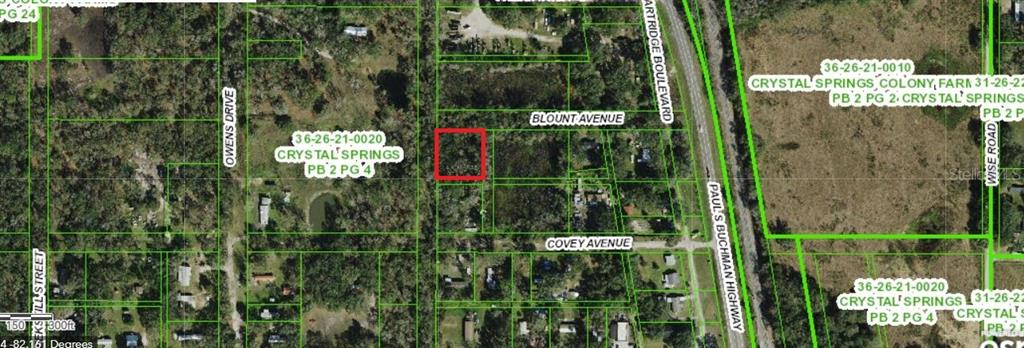 Property for sale at PARTRIGDE BOULEVARD, ZEPHYRHILLS, FL, 33540