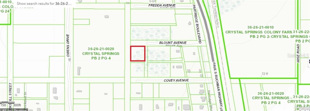 Property for sale at PARTRIGDE BOULEVARD, ZEPHYRHILLS, FL, 33540