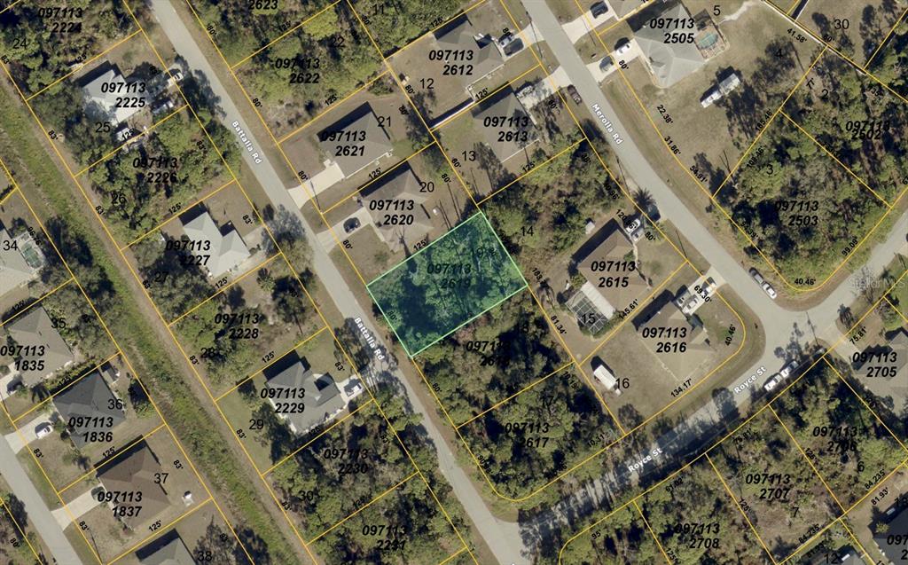 Property for sale at Lot 19 BATTALLA ROAD, NORTH PORT, FL, 34291