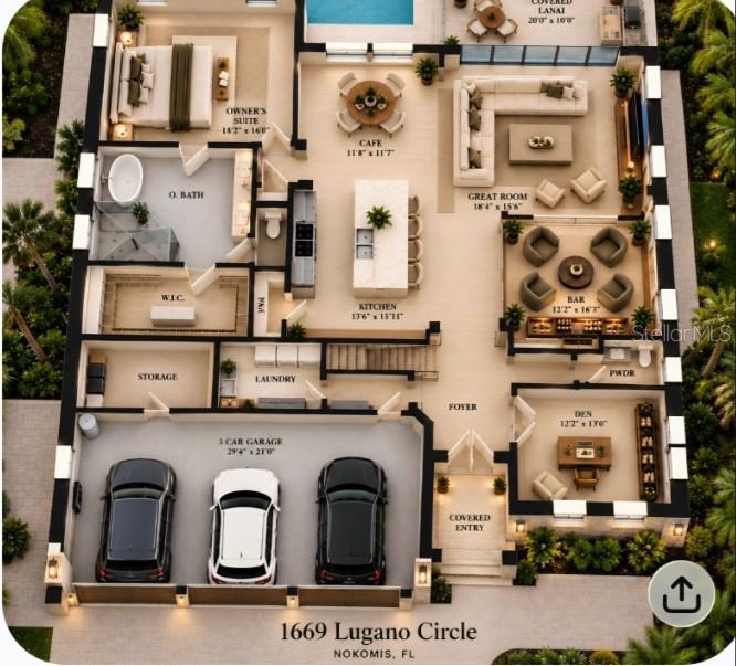 Potential Layout for home floor plan