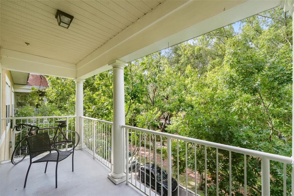 French Doors open to private balcony