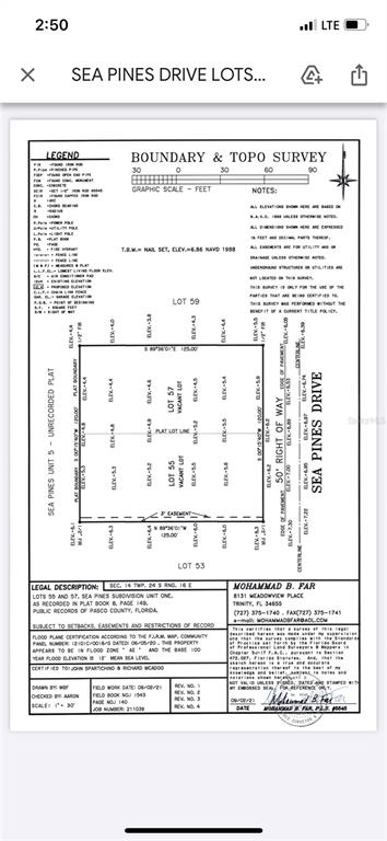 Property for sale at SEA PINES, HUDSON, FL, 34667