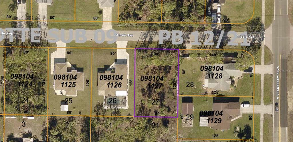Property for sale at LOT 27 ALESIO AVENUE, NORTH PORT, FL, 34286