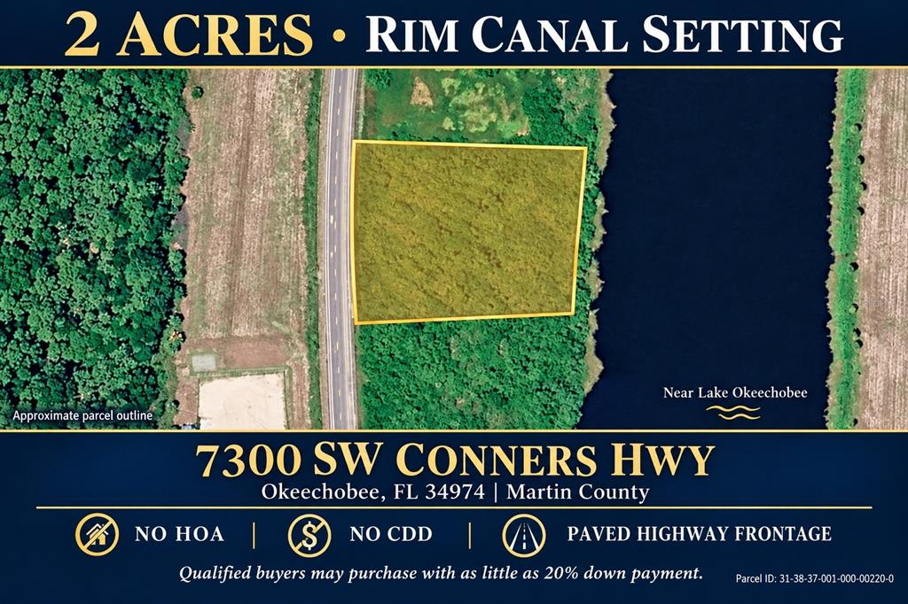 Property for sale at 7300 SW CONNERS HIGHWAY, OKEECHOBEE, FL, 34974
