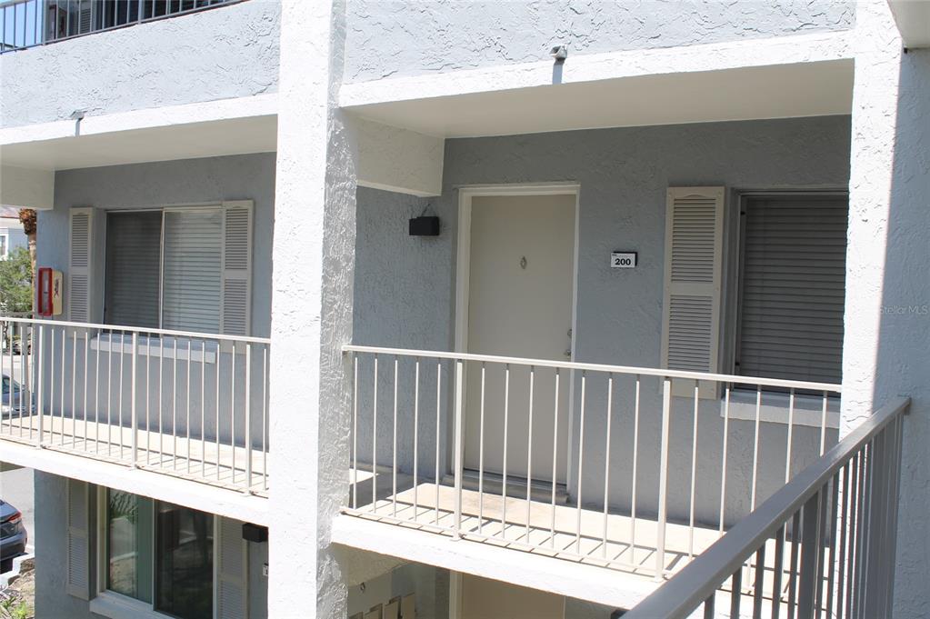 2nd floor end unit
