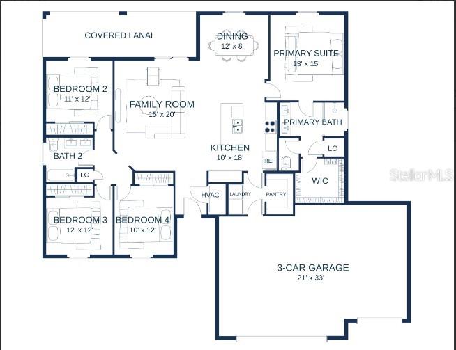 Heron X3 Floorplan