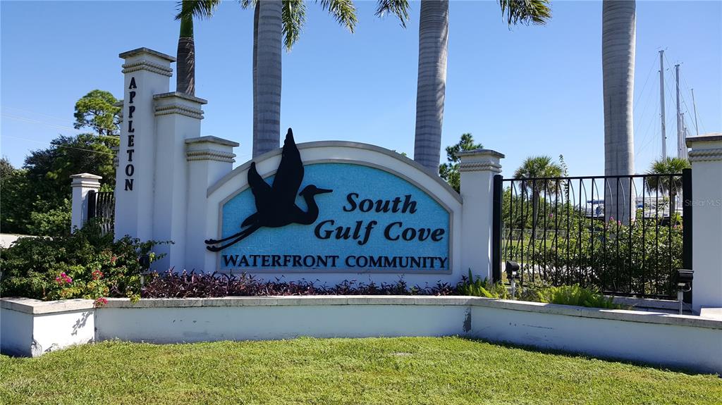 Highly desired South Gulf Cove Community