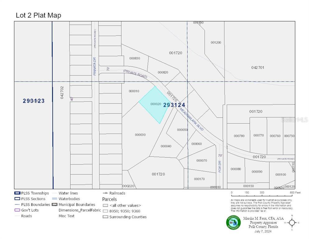 Property for sale at Lot #3 MEADOWLARK BOULEVARD, INDIAN LAKE ESTATES, FL, 33855