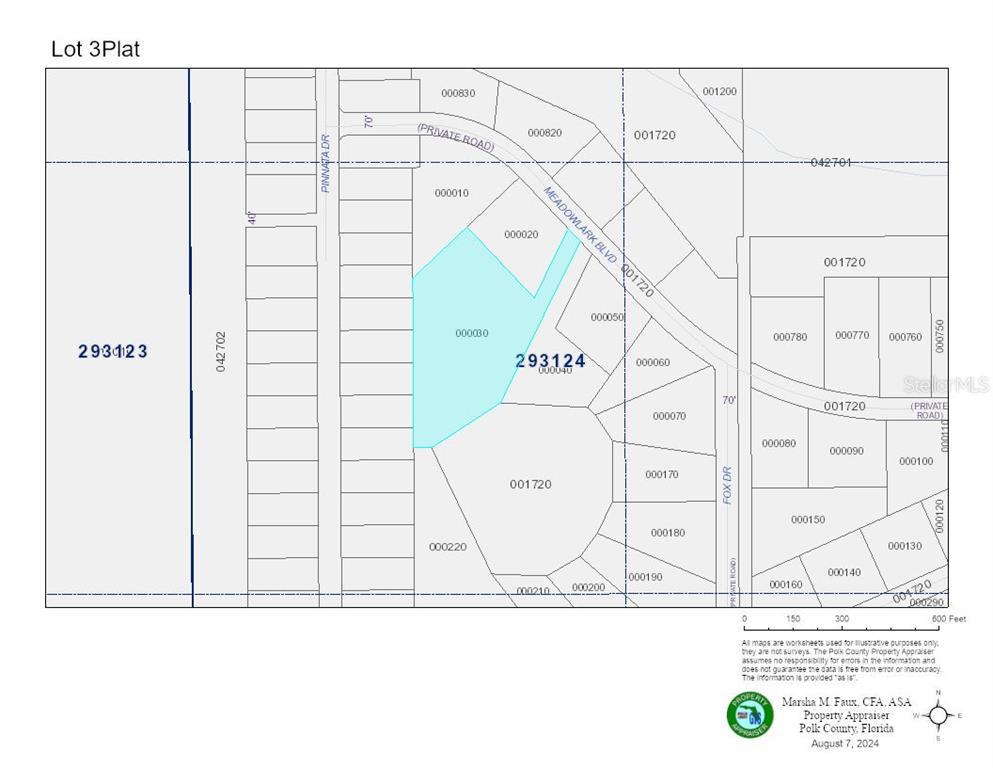 Property for sale at Lot #3 MEADOWLARK BOULEVARD, INDIAN LAKE ESTATES, FL, 33855