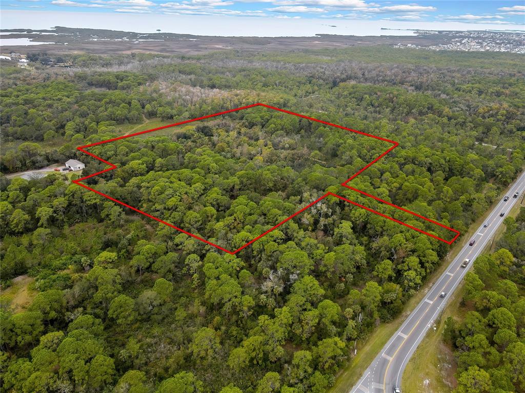 Aerial View with Boundaries