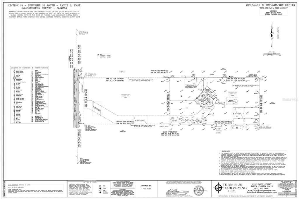 Property for sale at 9988 BRYANT ROAD, LITHIA, FL, 33547
