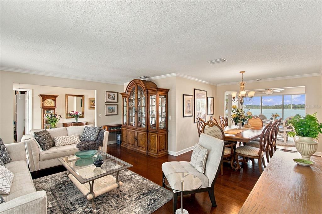 Formal living room & dining room - Hardwood flooring