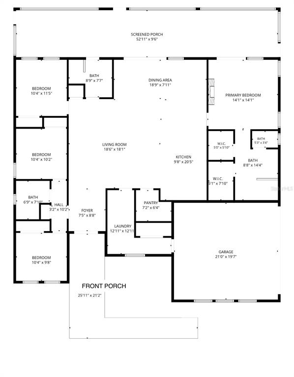 Main House Floorplan