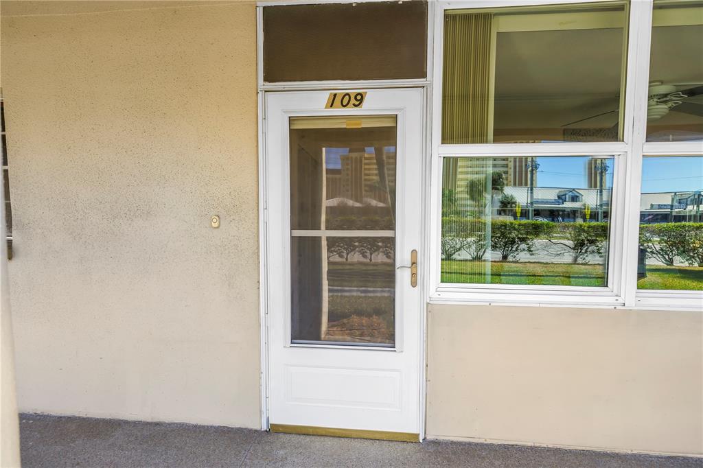 Front entrance