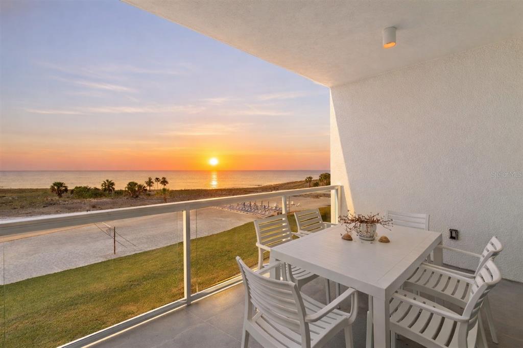 Completed in October 2023. A luxury 3rd-floor unit offers unobstructed beach and Gulf views from its spacious private balcony, providing an exceptional coastal experience with true beachfront positioning.