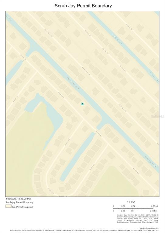 Scrub Jay Map