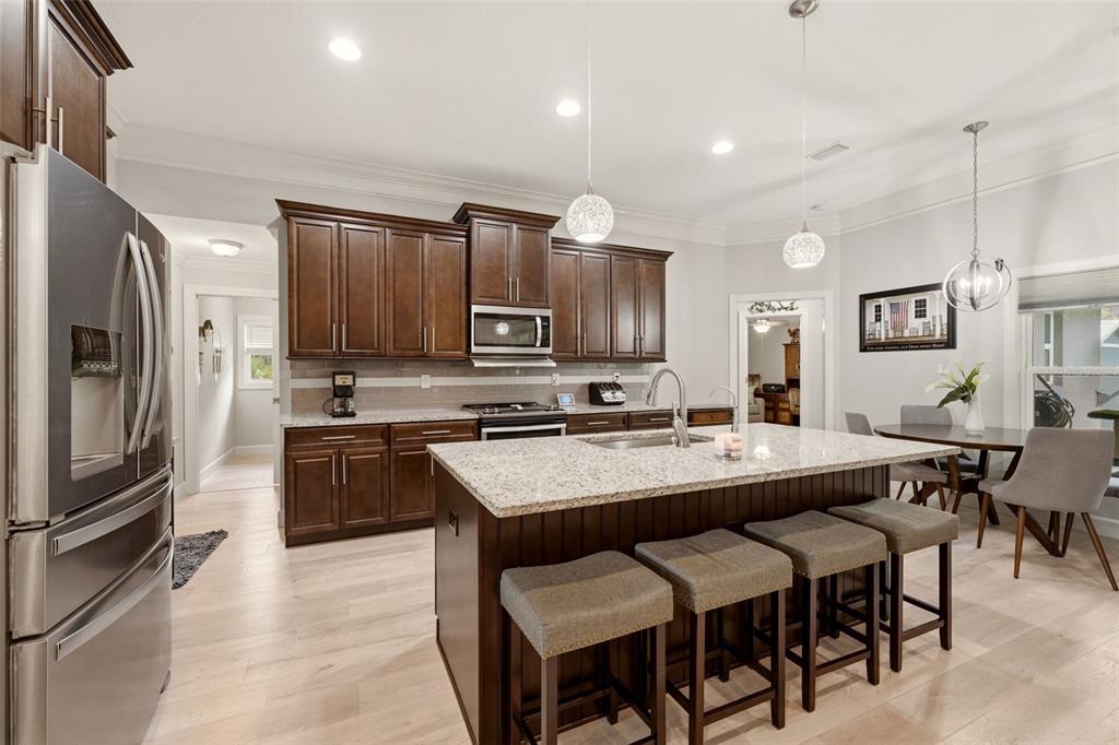 Huge kitchen