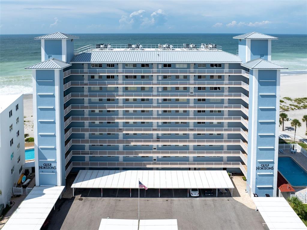 Front view of the community.