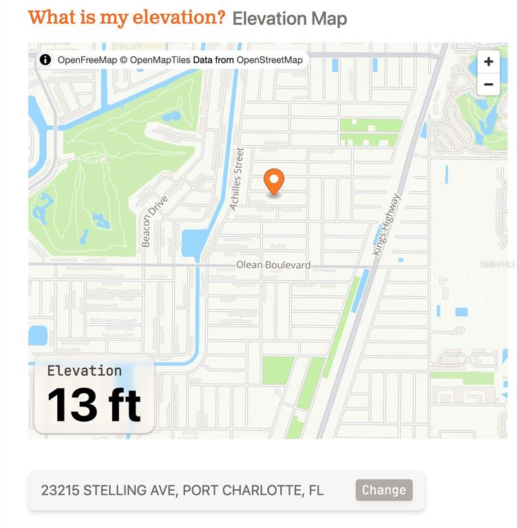 Property for sale at 23215 STELLING AVENUE, PORT CHARLOTTE, FL, 33980
