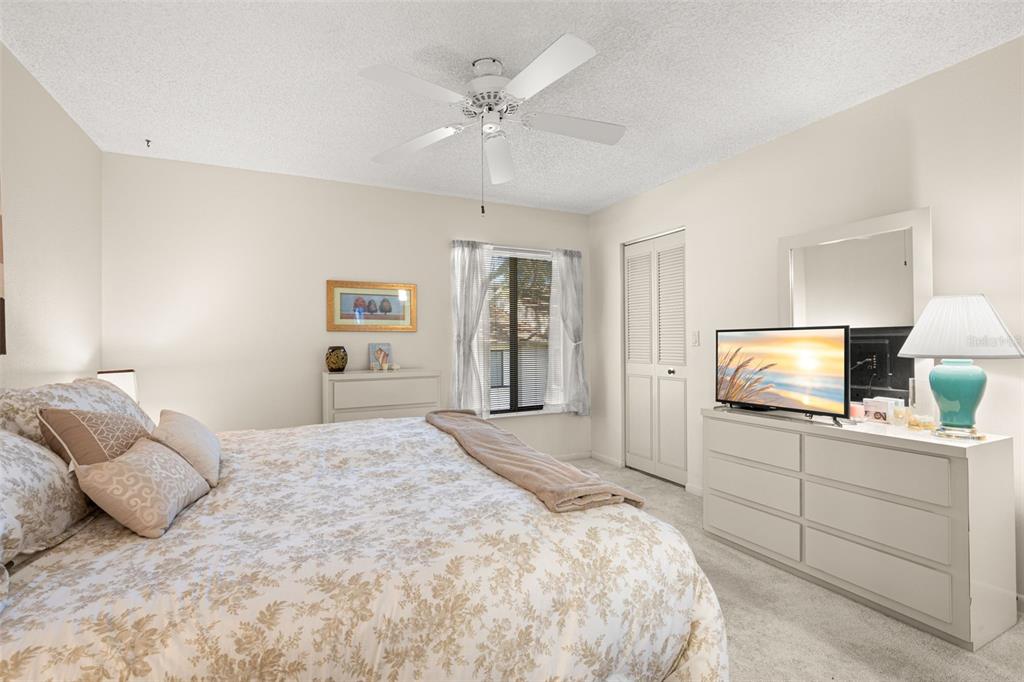 Master Bedroom with walk in closet