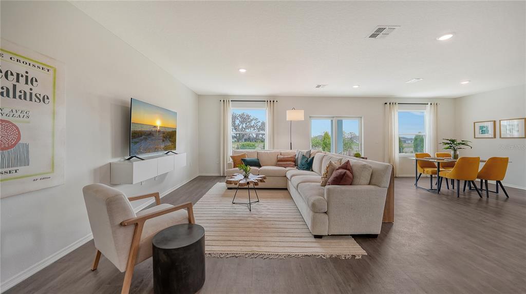 Spacious Living Room Photo for Example Only