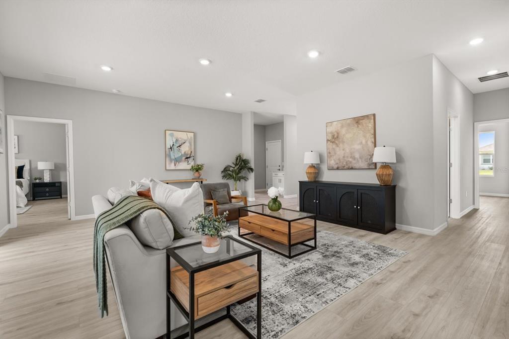Similar floorplan, not exact home.