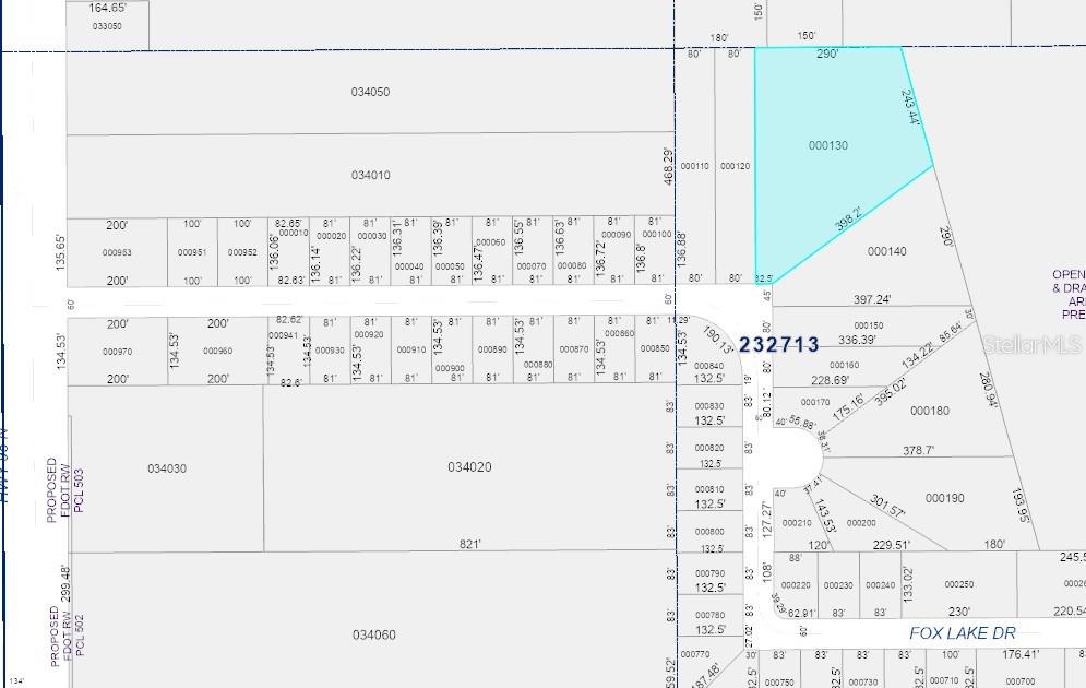 Property for sale at 0 FOX LAKE DRIVE, LAKELAND, FL, 33809
