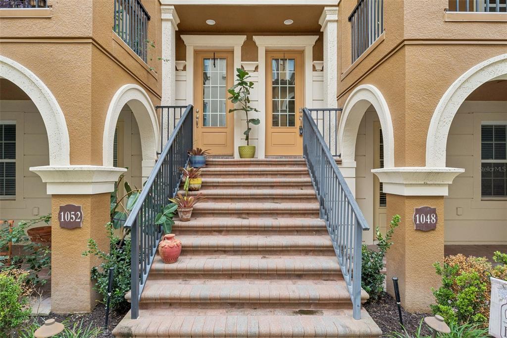 Front courtyard