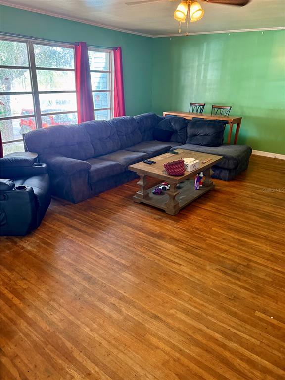 Living Room hardwood floors