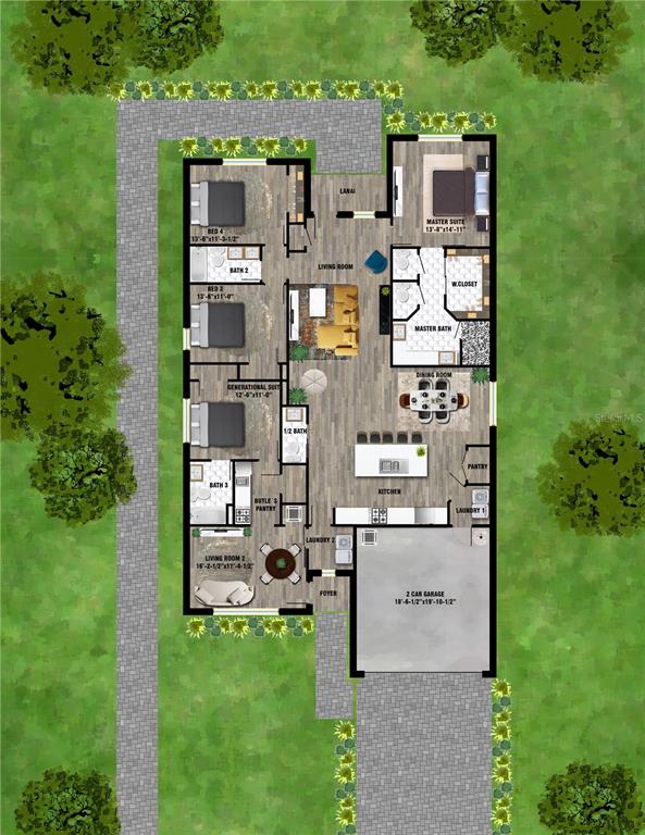 Property for sale at 2663 TRAFALGAR BOULEVARD, KISSIMMEE, FL, 34758