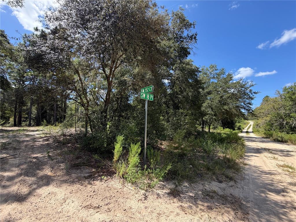 Corner of SW 18th Place & SW 152nd Ct