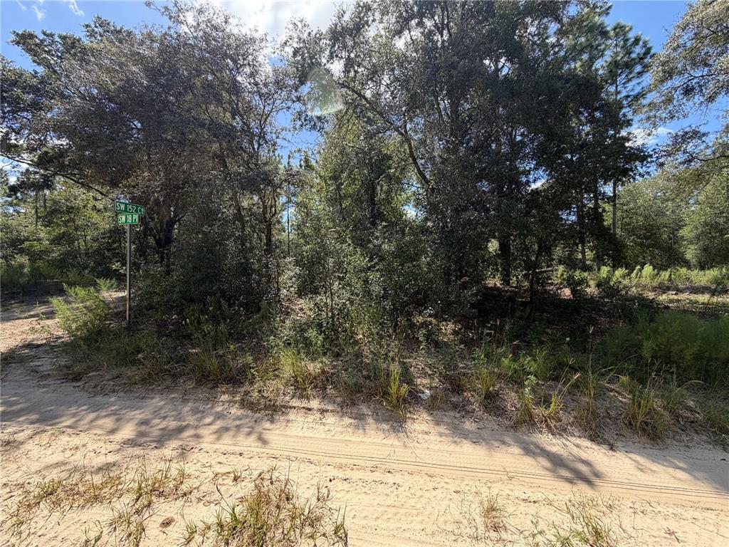 Private corner lot
