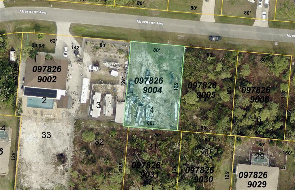Property for sale at Lot 4 ABERNANT AVENUE, NORTH PORT, FL, 34287