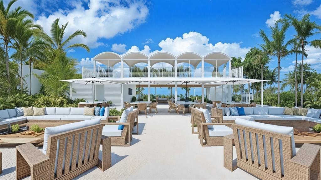 Paul Rudolph Designed Clubhouse (Photo is a rendering)