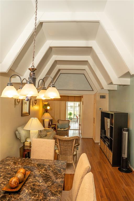 Enter into the living space