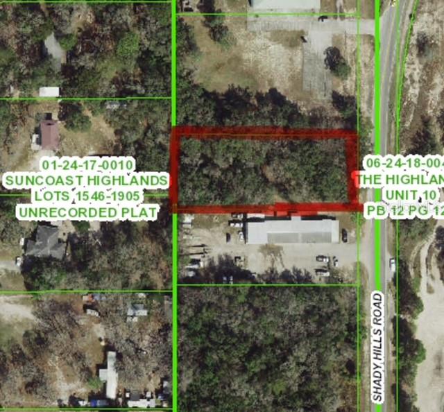 Property for sale at 0000 SHADY HILLS, SPRING HILL, FL, 34610