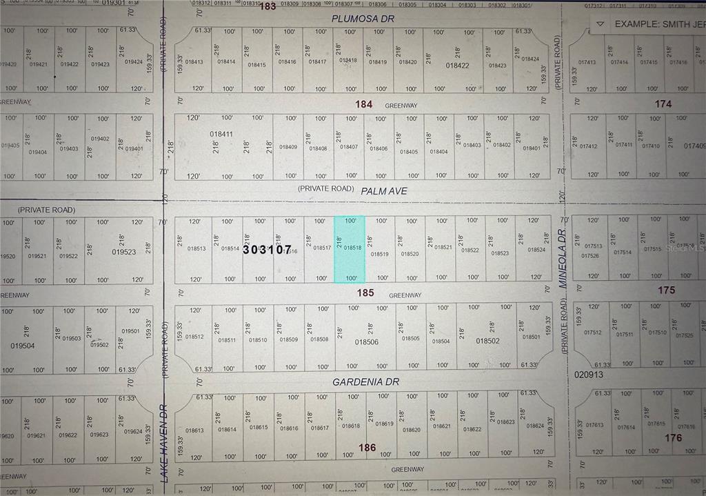 Property for sale at 513 PALM AVENUE, INDIAN LAKE ESTATES, FL, 33855