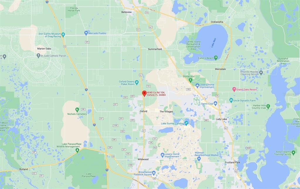 Property for sale at 4040 COUNTY ROAD 104, OXFORD, FL, 34484
