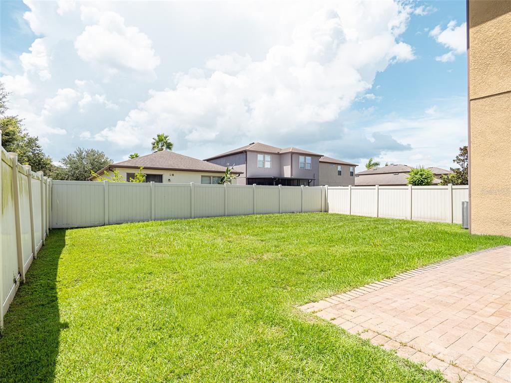 Fenced Yard