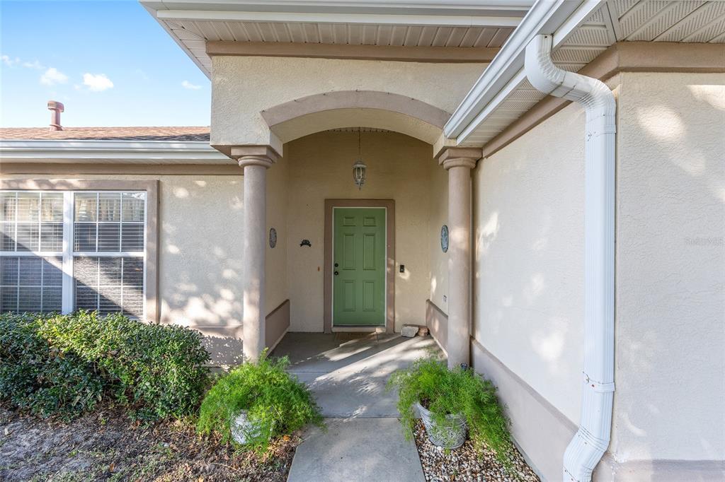 Walkway to Entrance of Home