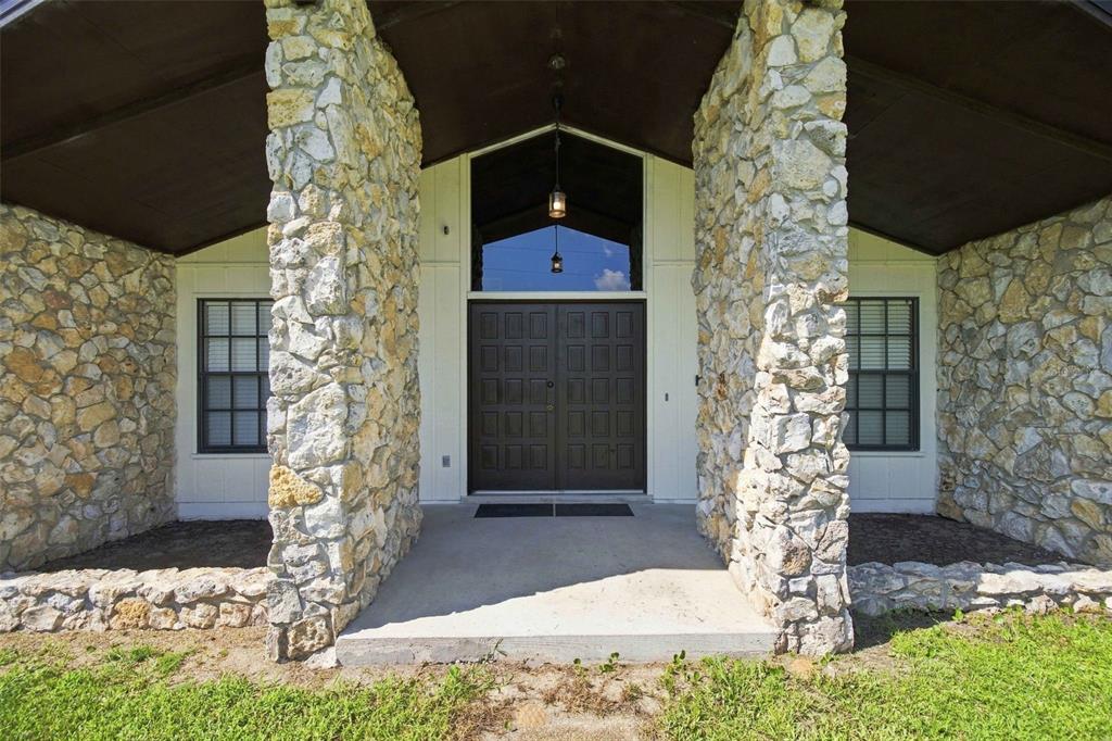 Dramatic Front Porch
