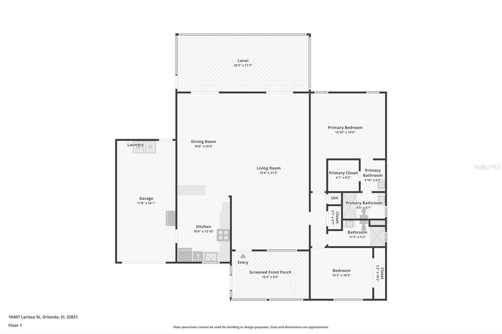 Property for sale at 10407 LARISSA STREET, ORLANDO, FL, 32821