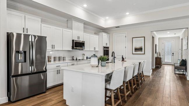 Model home - actual features may vary.