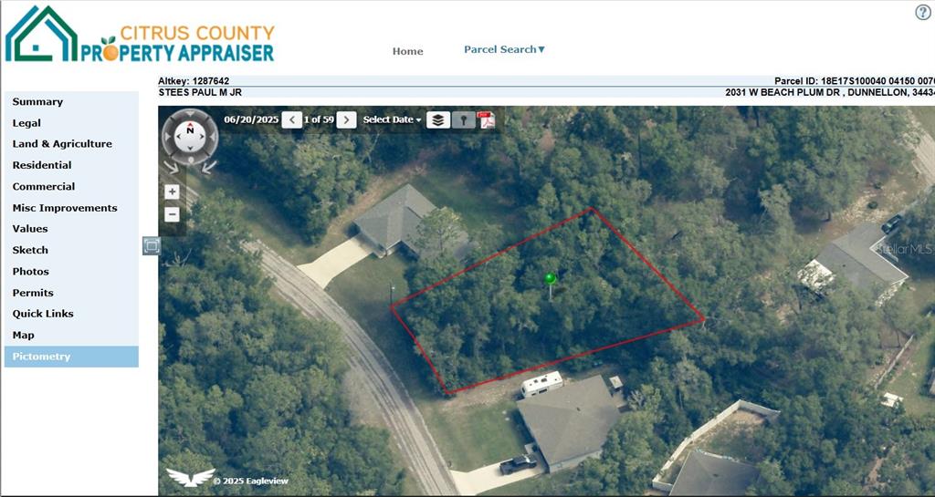 Property for sale at 2031 W BEACH PLUM DRIVE, CITRUS SPRINGS, FL, 34434